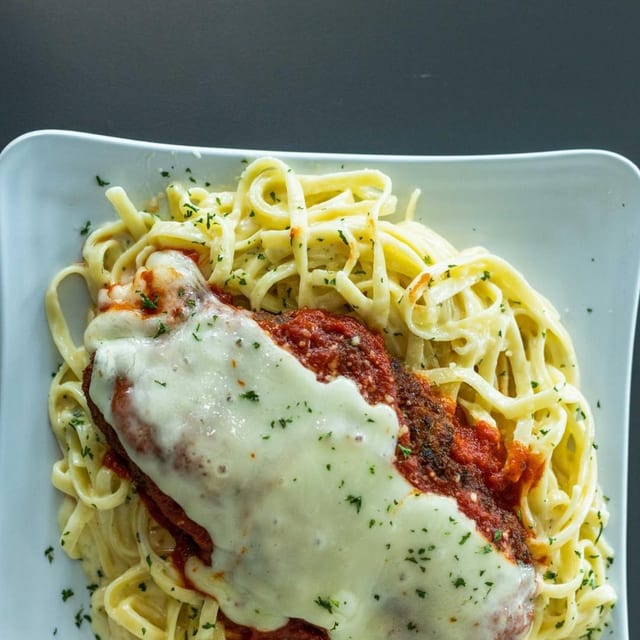 Eggplant Parm.