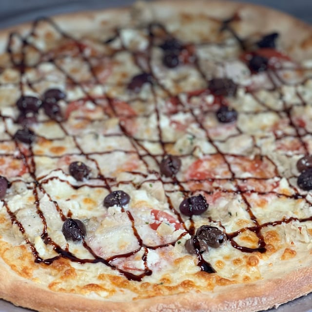 14" Balsamic Glaze.