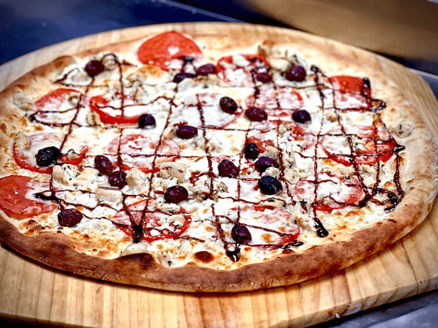 16" Balsamic Glaze.