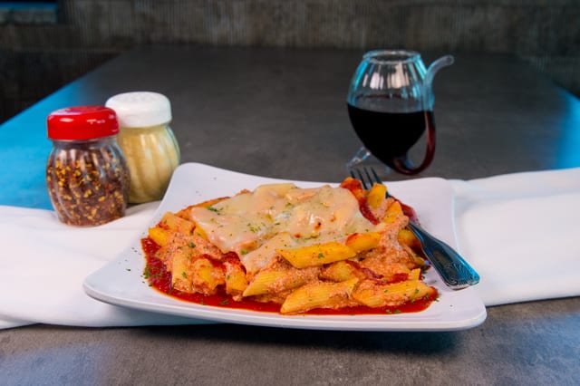 Baked Penne.